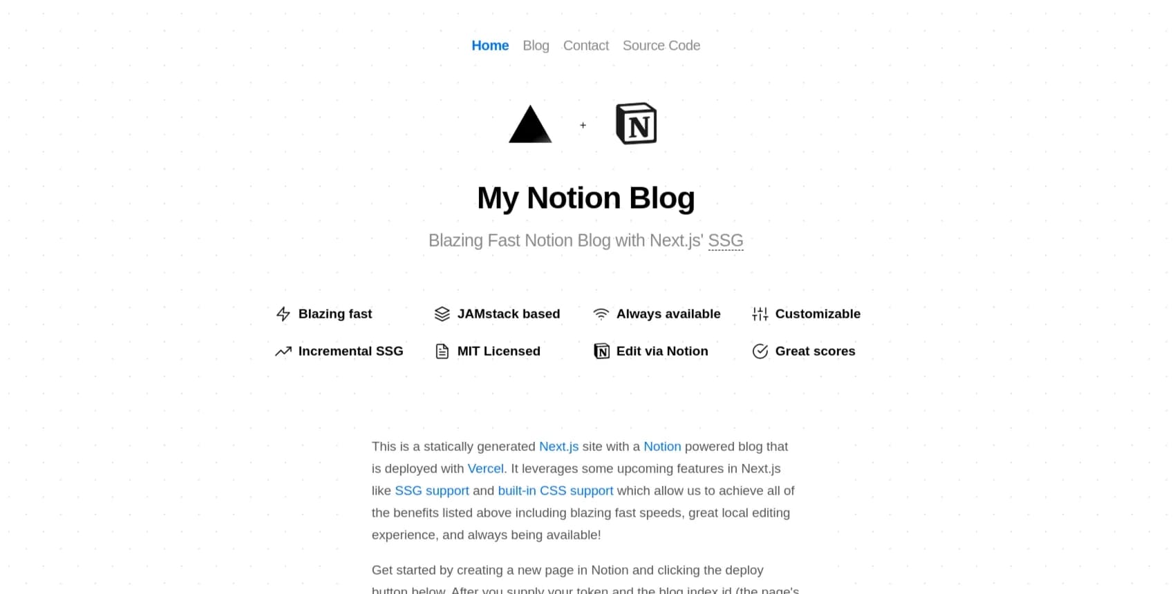 Next.js Blog